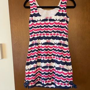 Lilly Pulitzer Whale Print Shift Dress